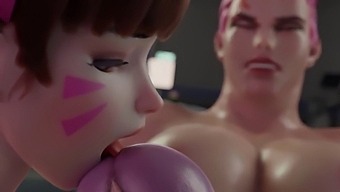 Video Hentai Cu Zarya Futând O Shemale Cu Creampie