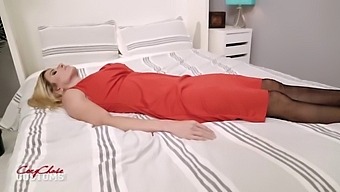 Busty Blonde Gets Creampied On Webcam